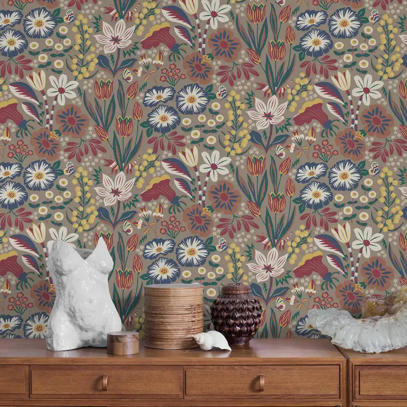 Tapet Boråstapeter Hanna Werning Trädgården 2096