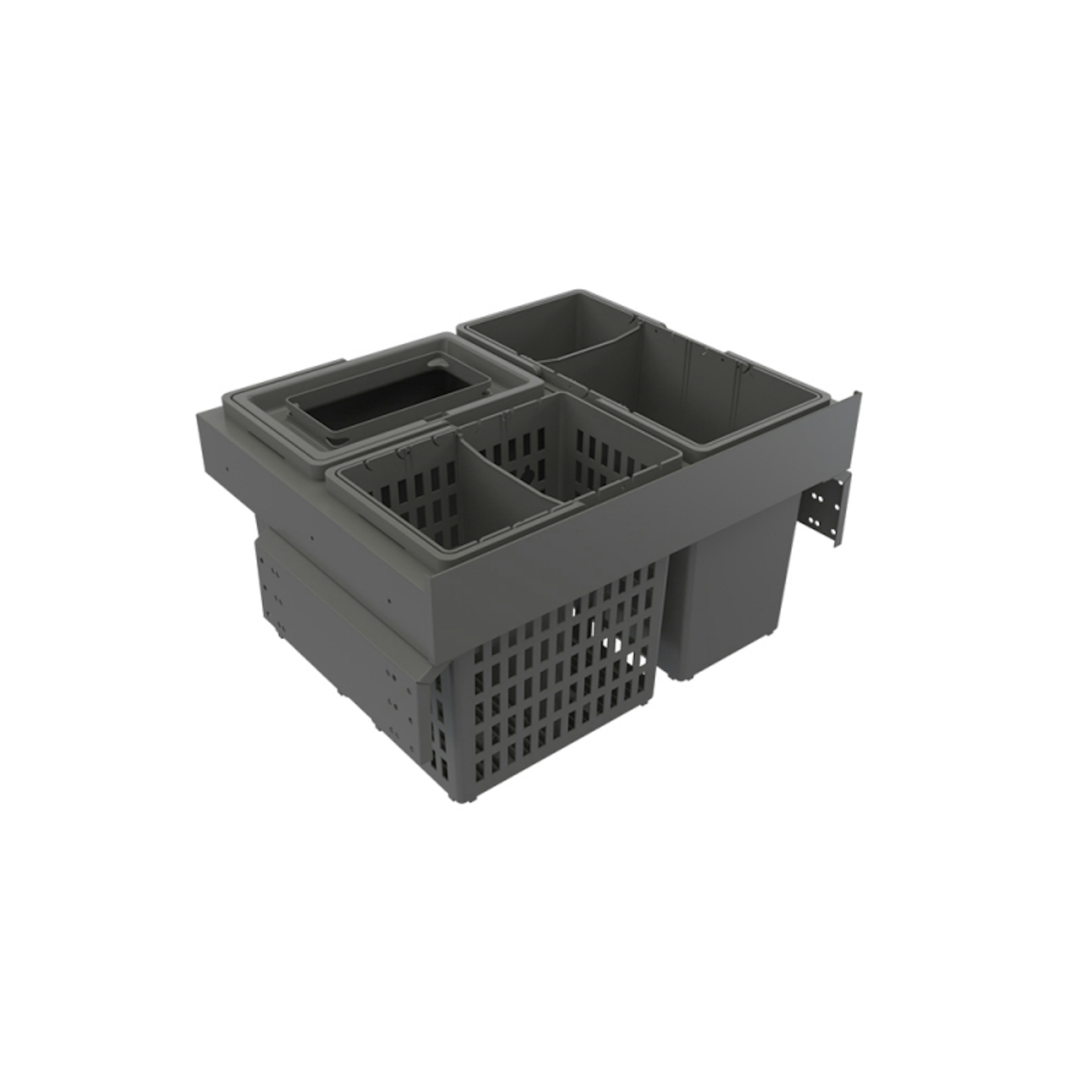 Källsorteringskärhållare Beslag Design Select Side 600 Eco