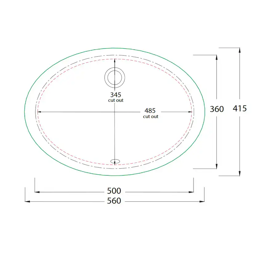 Tvättställ Lavabo Tea