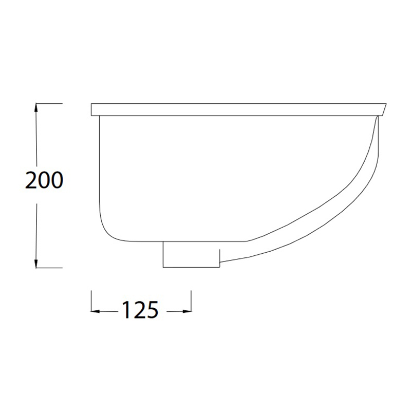 Tvättställ Lavabo Tea