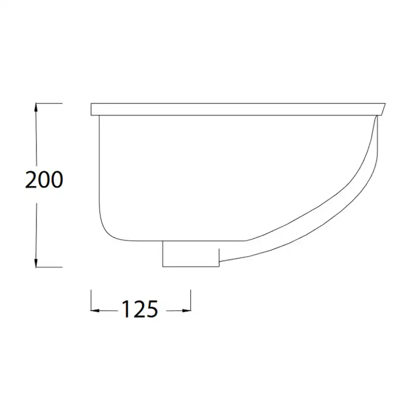 Tvättställ Lavabo Tea
