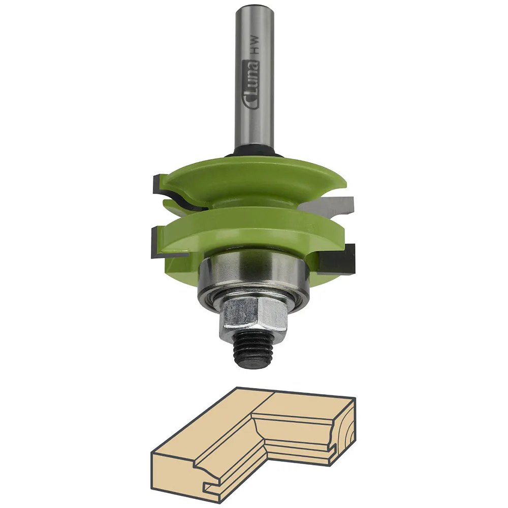 Kontraprofilfräsar Luna Tools För Trä