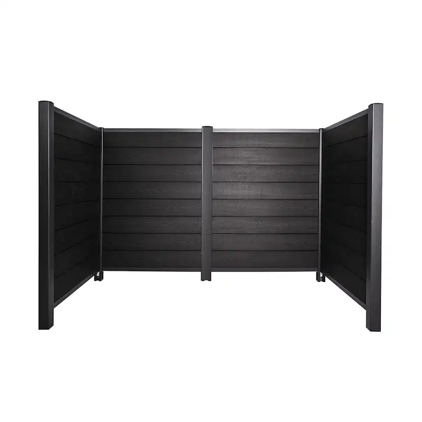 Staket Hortus Till Sopkärl Komposit Roma 121x256x95 cm