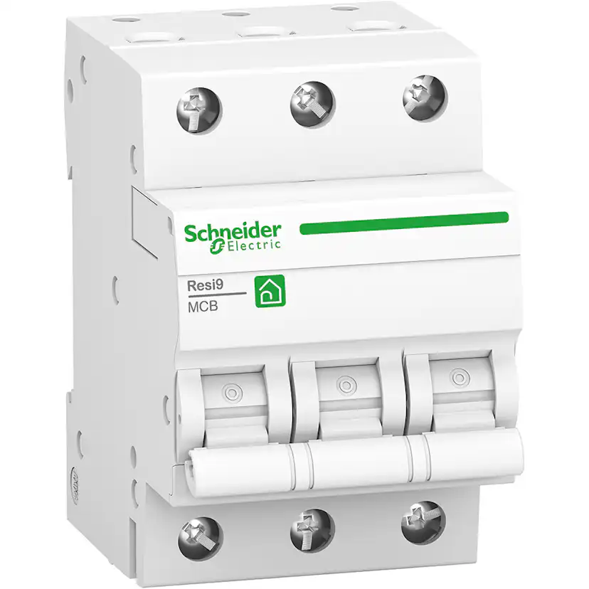 Dvärgbrytare Schneider Electric Resi9 3P