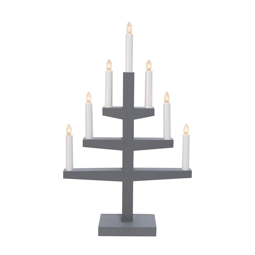 Ljusstake Star Trading Trapp 7-armad Adventsljusstake