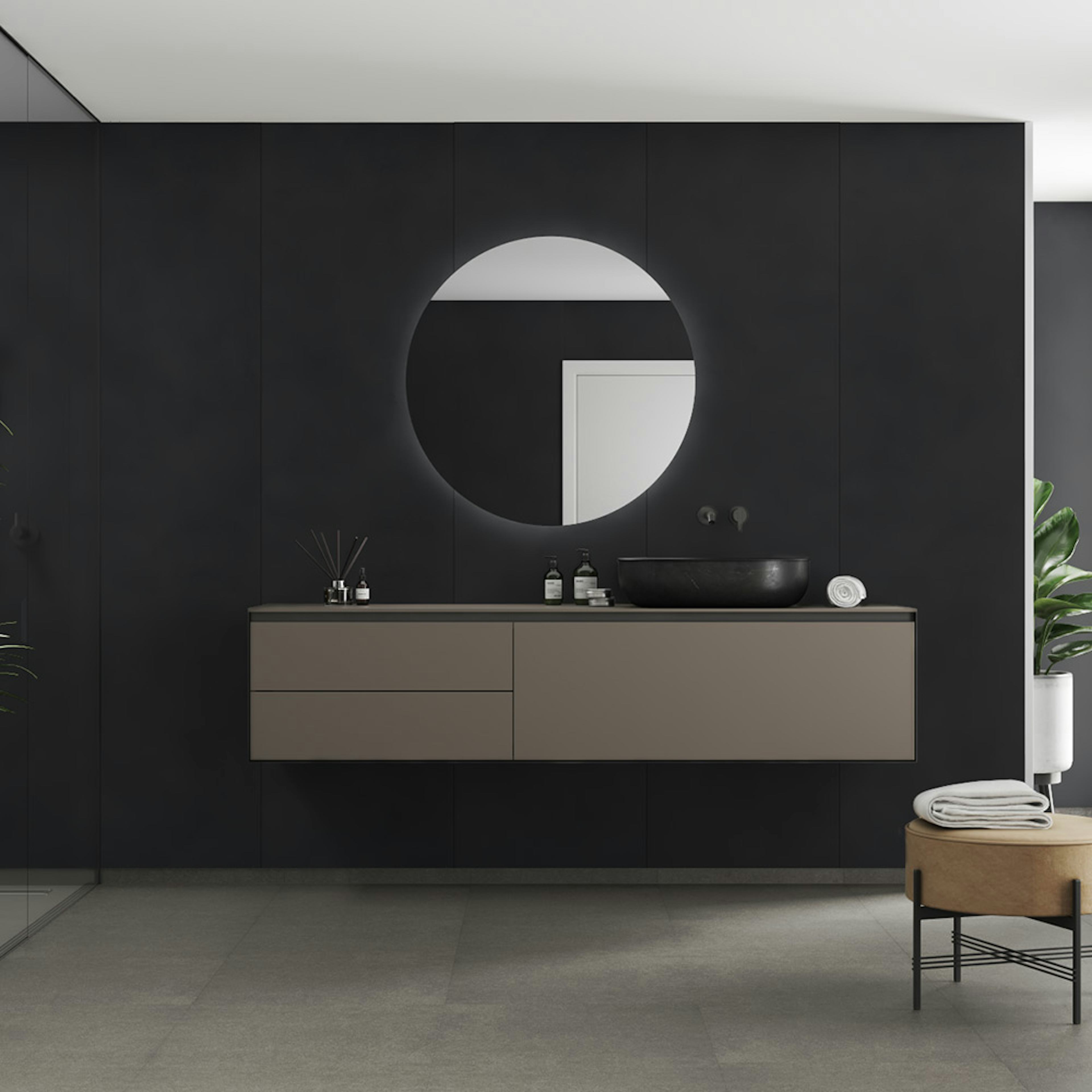 Våtrumsskiva Fibo 2127-M10 S Dark Ash 10x620x2400 mm