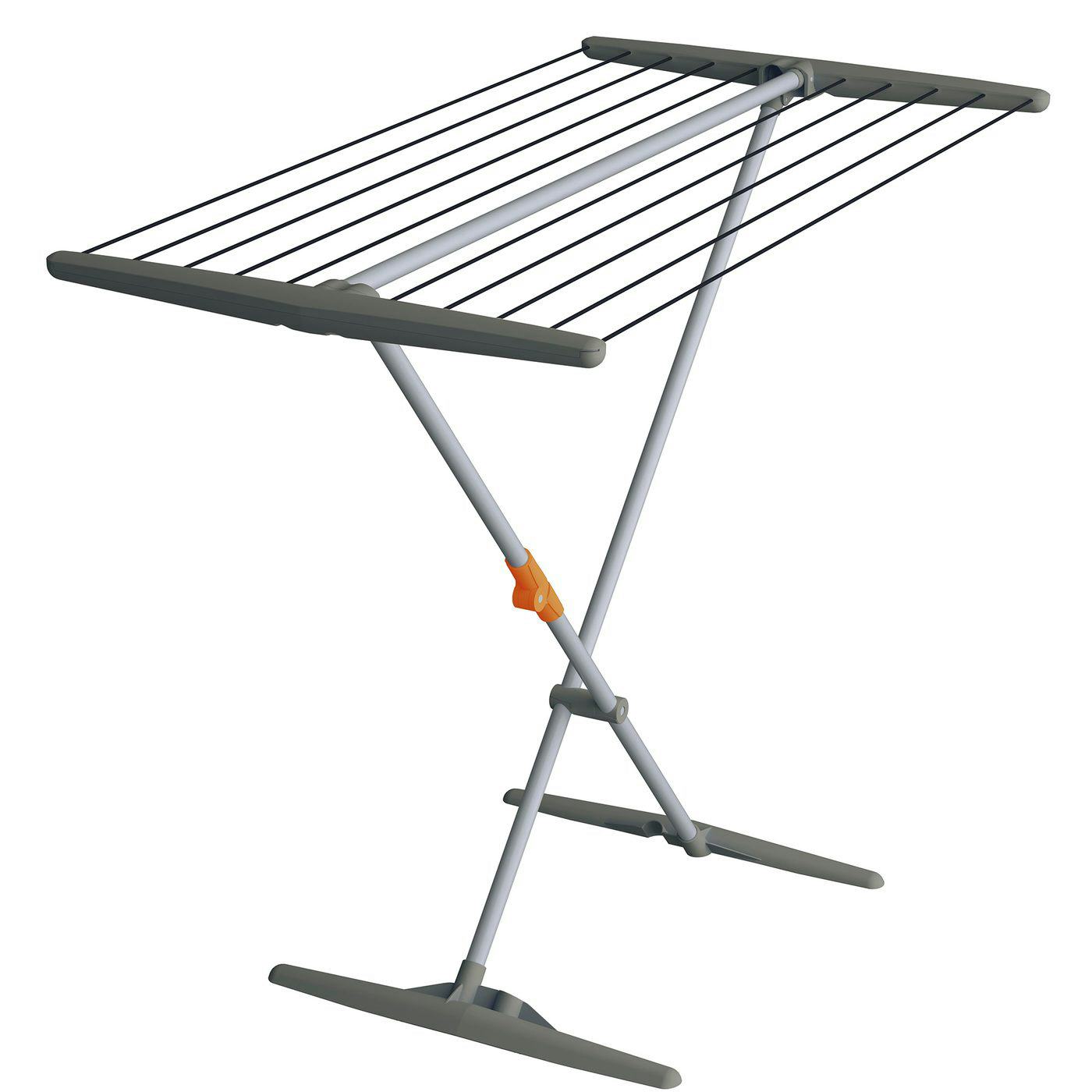 Torkställning Juwel Dry Basic Aluminium Grå 11m