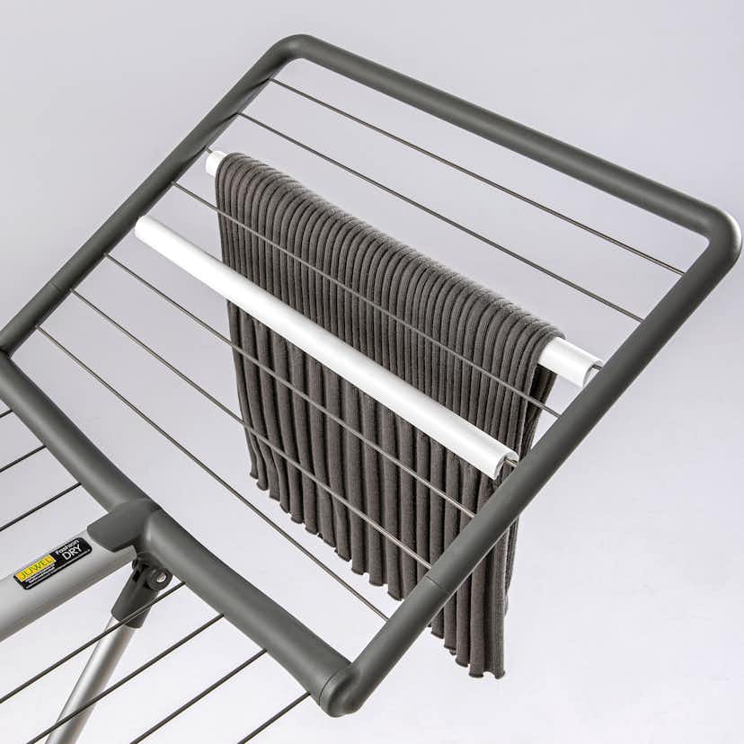 Torkställning Juwel FashionDry Autostretch Aluminium 18m