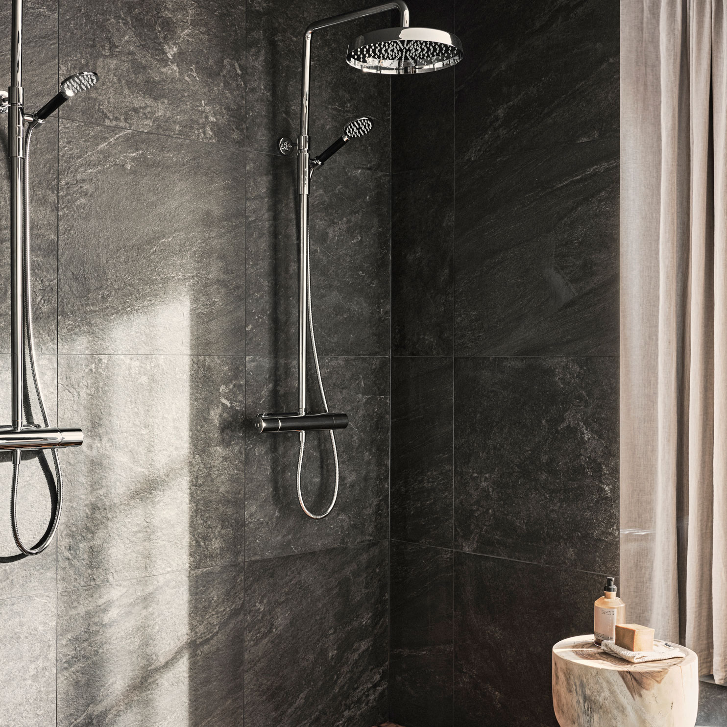 Klinker Bricmate D1515 Quartzit Black  15x15 cm