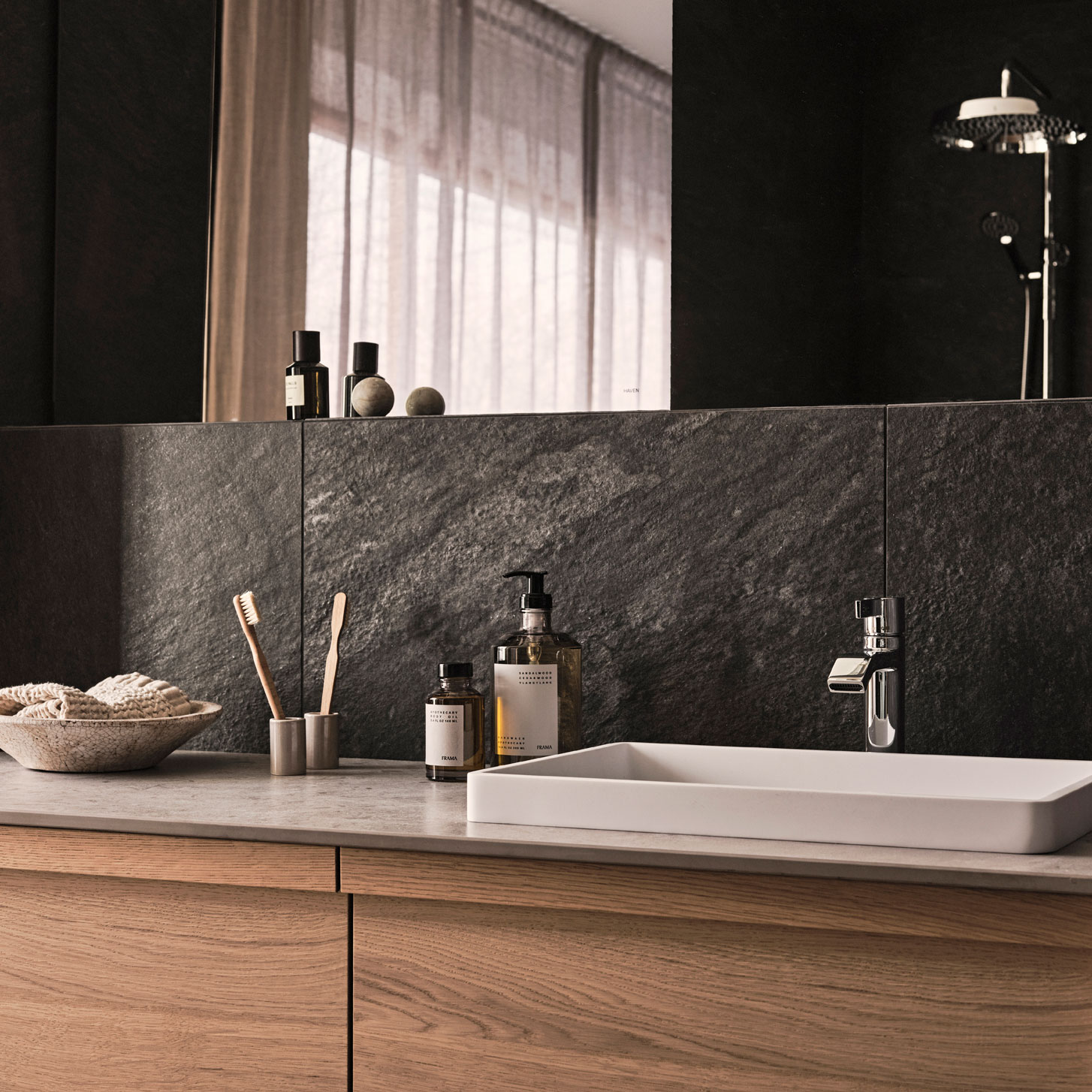 Klinker Bricmate Z66 Quartzit Black 2cm 60x60 cm