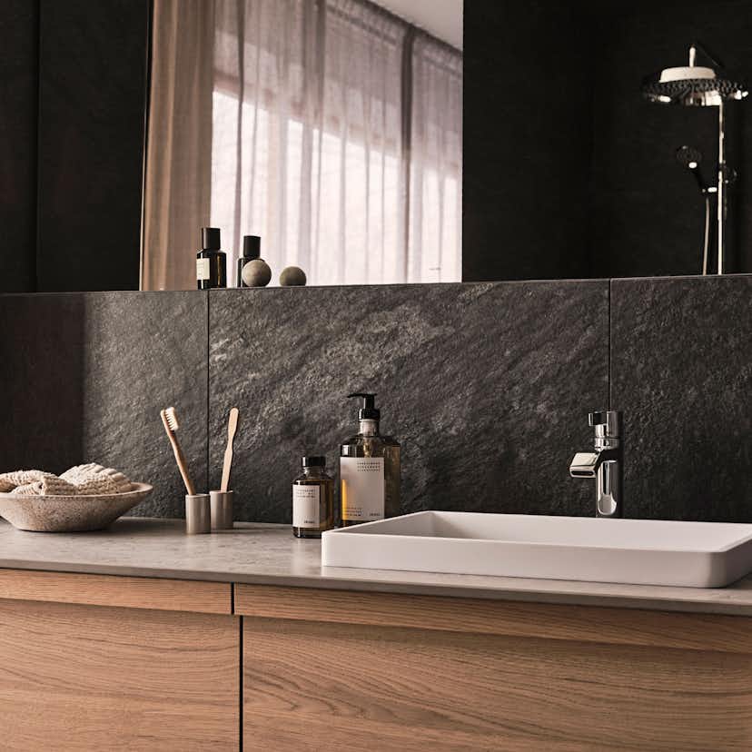 Klinker Bricmate Z66 Quartzit Black 2cm 60x60 cm