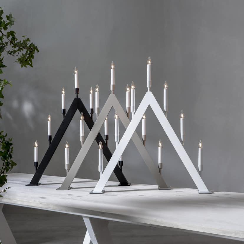 Adventsljusstake Star Trading Vind A