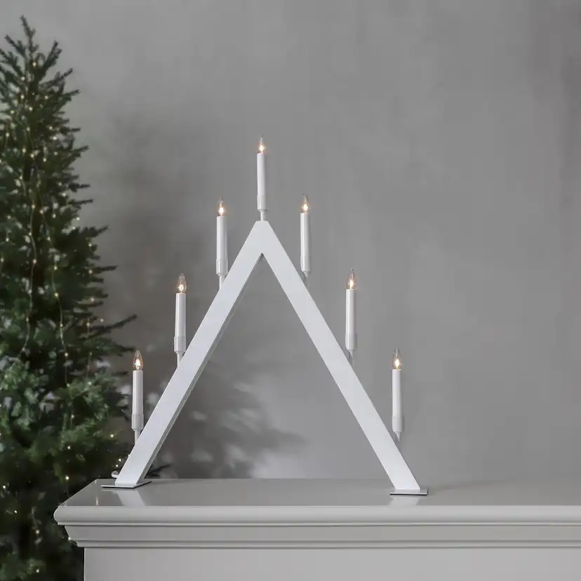 Adventsljusstake Star Trading Vind A