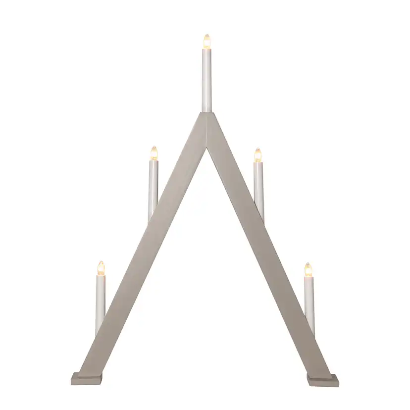 Ljusstake Star Trading Albo 5-armad Adventsljusstake