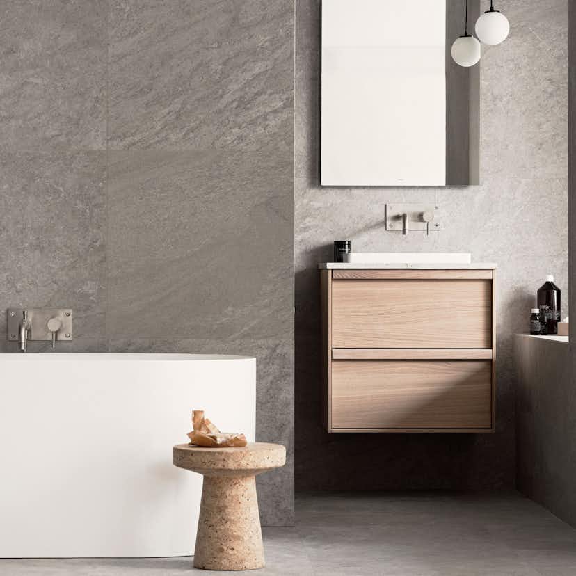 Klinker Bricmate D33 Quartzit Grey 30x30 cm