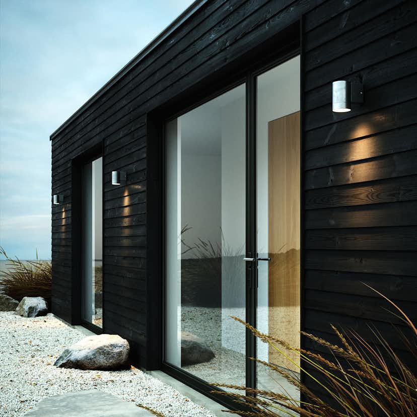 Fasadbelysning Nordlux Tin Maxi Galvaniserat Stål för Utomhusbruk