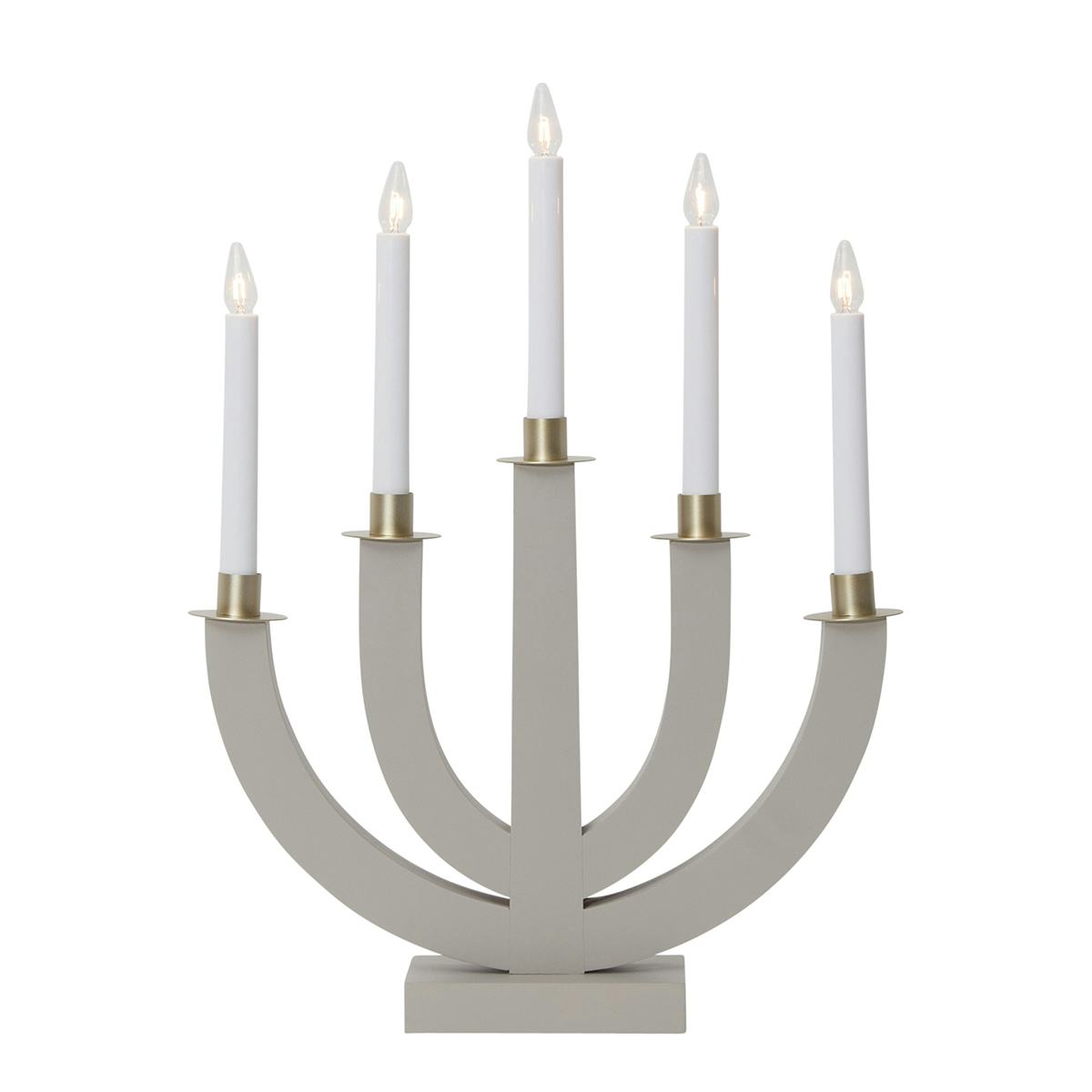 Ljusstake Star Trading Eli 5-armad Adventsljusstake