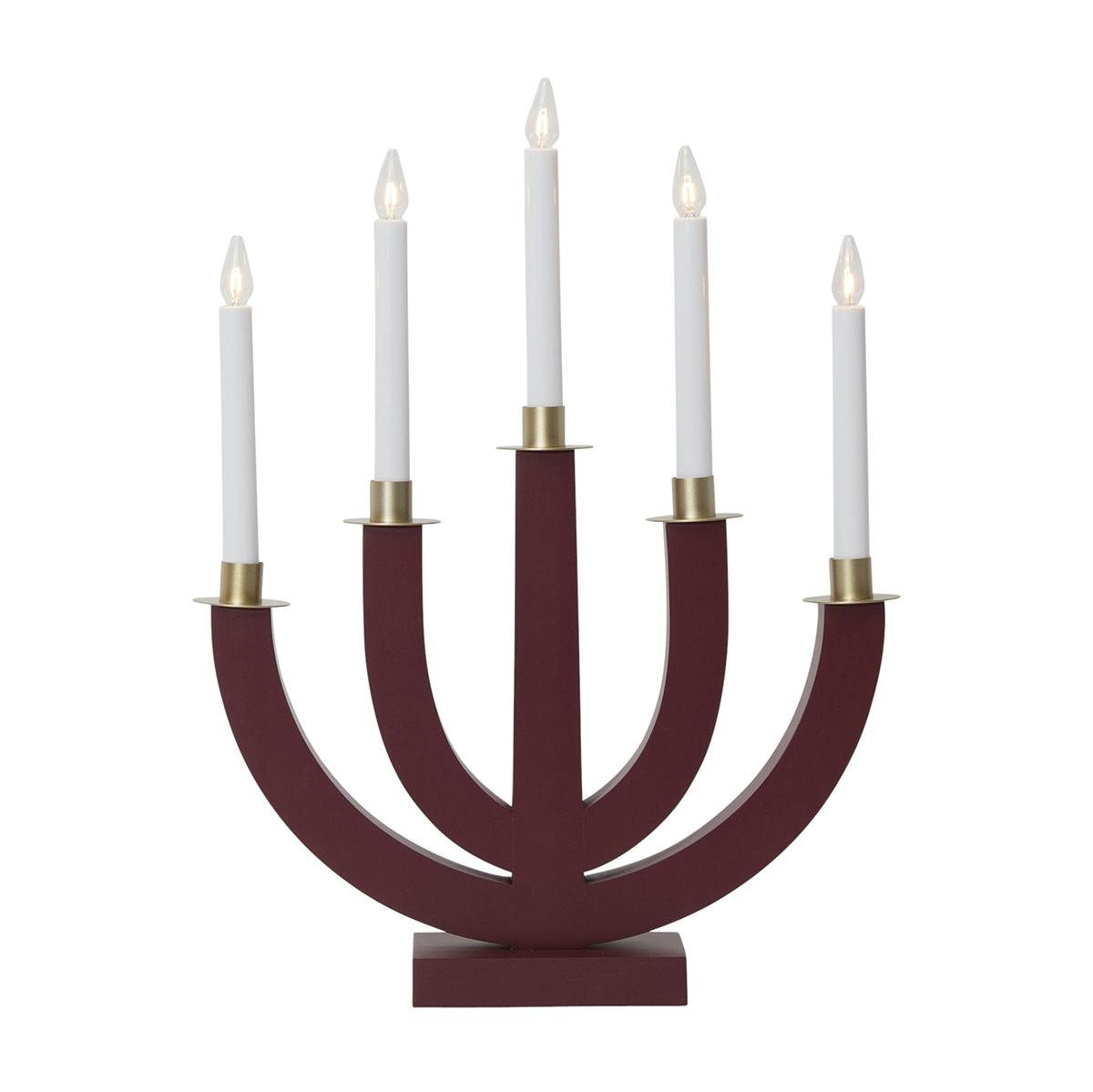 Ljusstake Star Trading Eli 5-armad Adventsljusstake