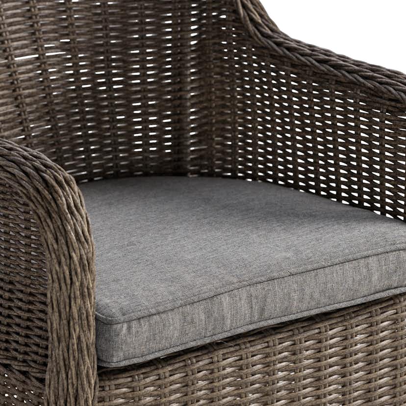 Utefåtöljer deNoord Marcus Light Fåtölj m Dyna