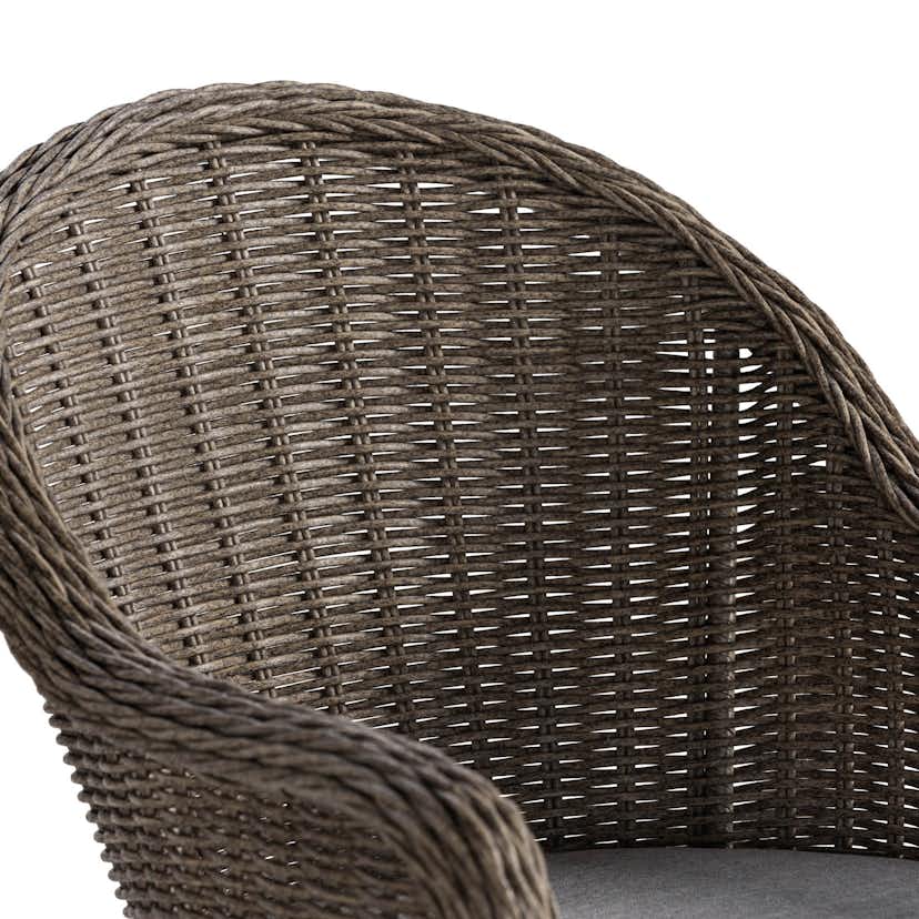 Utefåtöljer deNoord Marcus Light Fåtölj m Dyna