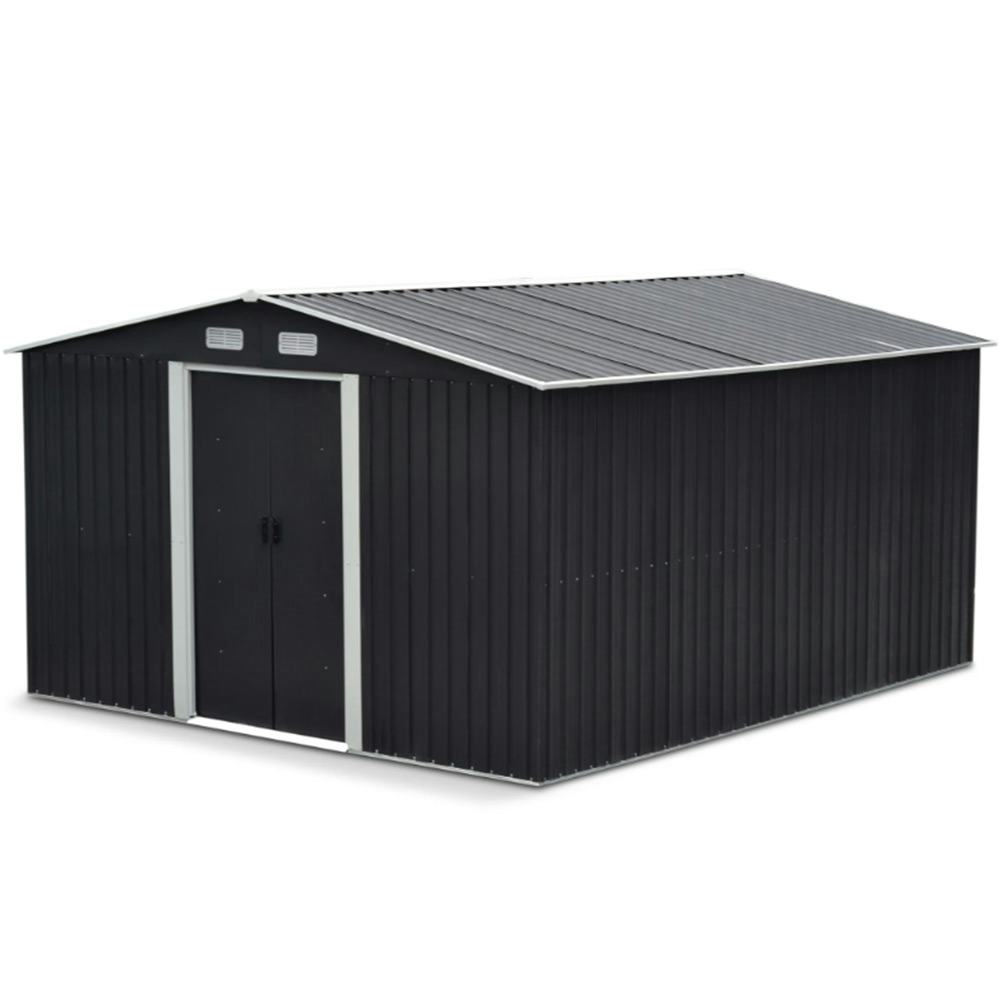 Redskapsbod Metalcraft 12,5 m² Förråd med Bas Svart