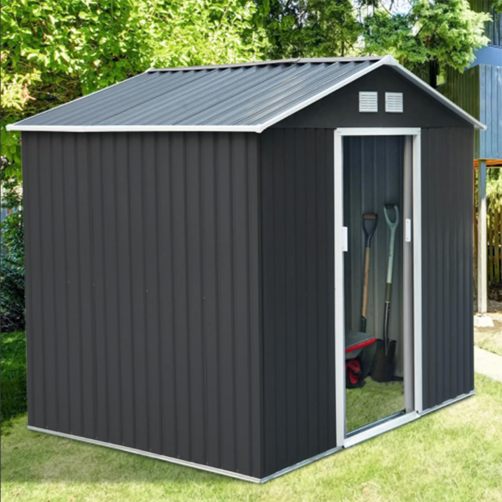 Redskapsbod Metalcraft 5,3m² med Dubbel Skjutdörr