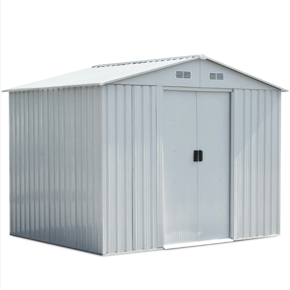 Redskapsbod Metalcraft 5,3m² Förråd med Bas Vit