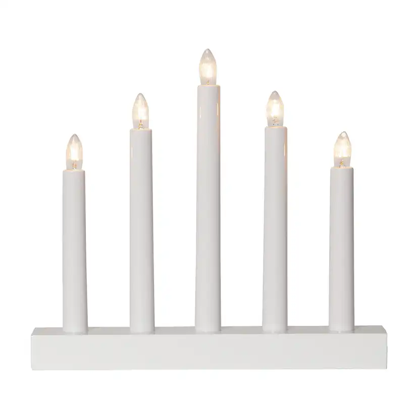 Ljusstake Star Trading Inez 5-armad Adventsljusstake