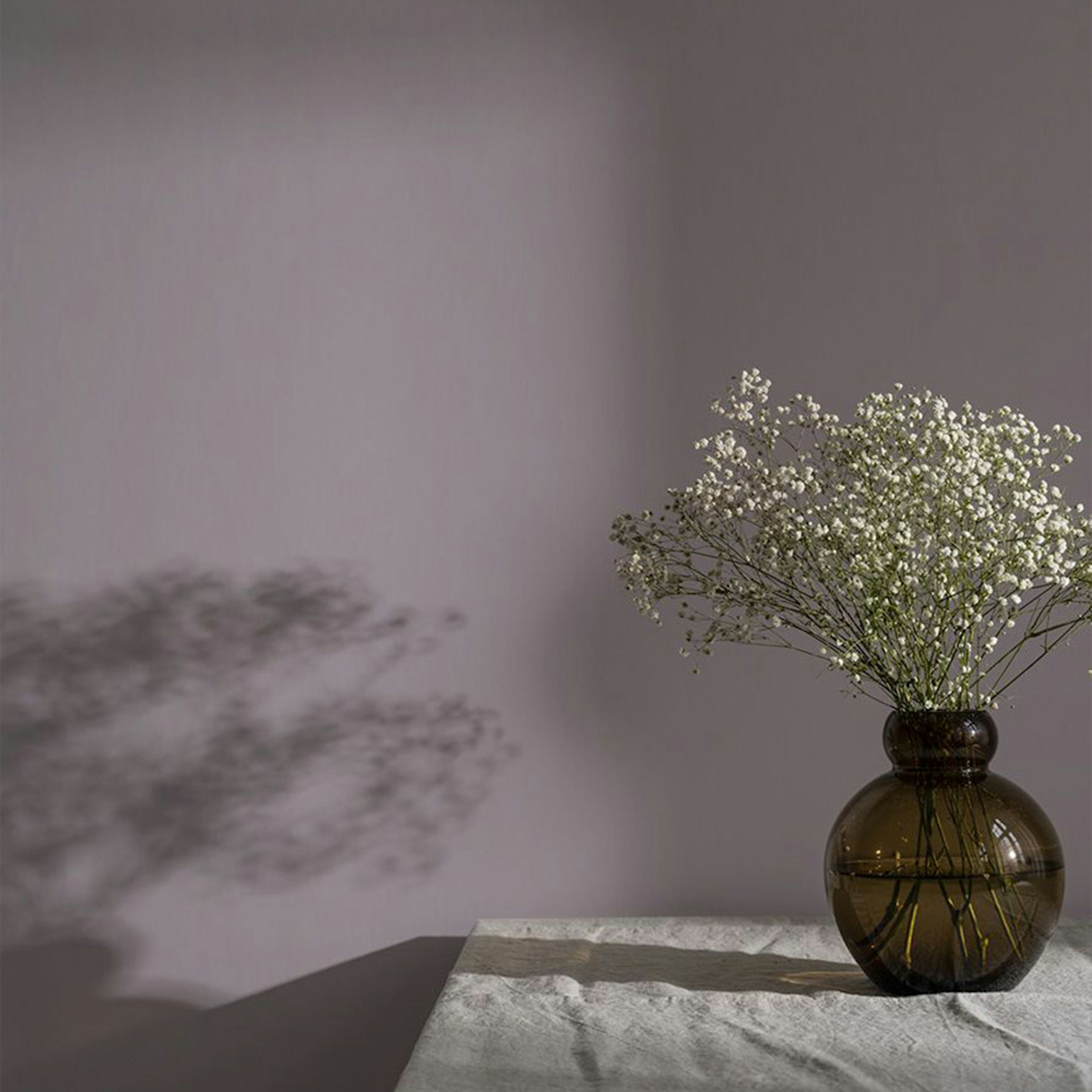 Tapet Duro Akvarell Ljung 222-59 QuickUp, Enfärgad Lila