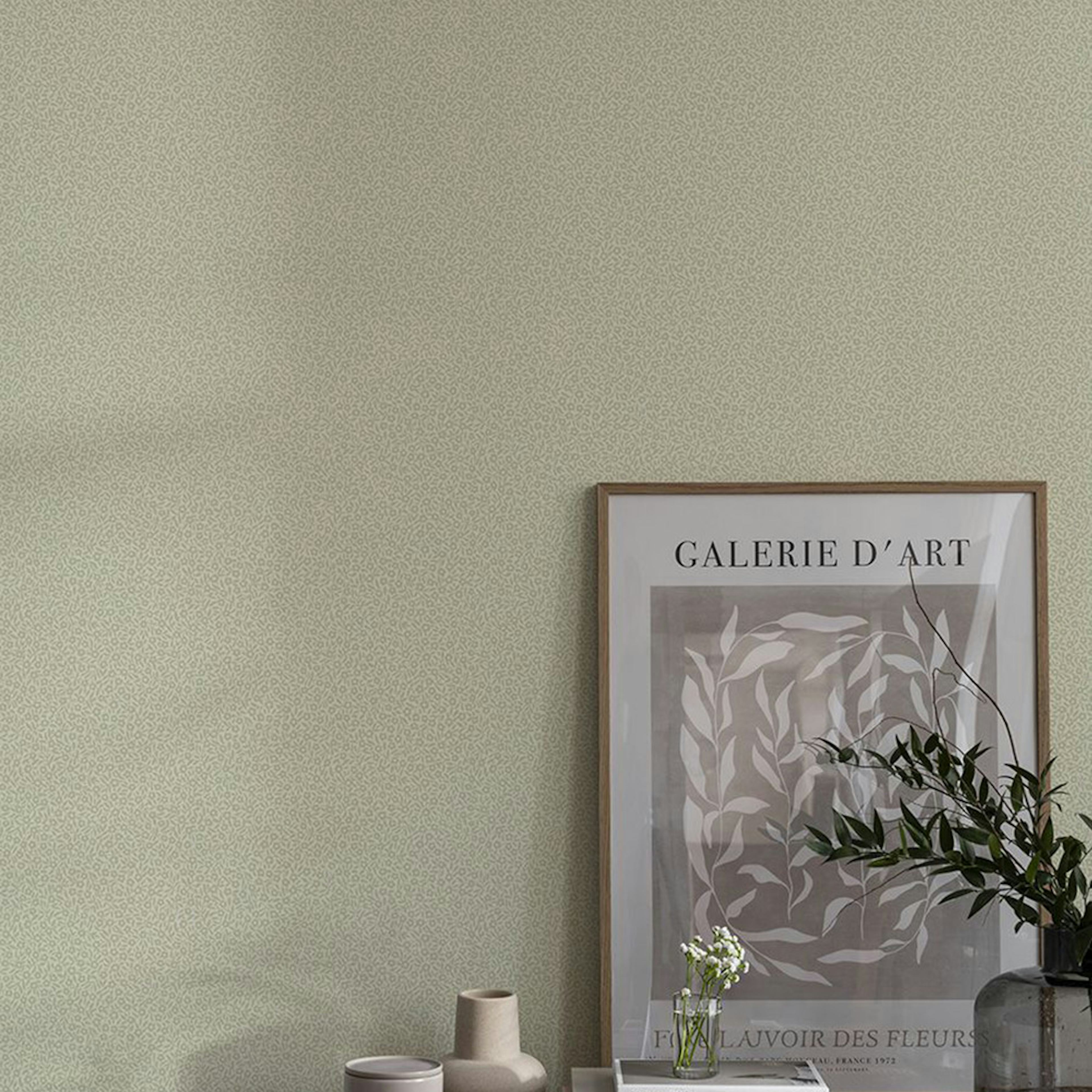 Tapet Duro Smulan Vit/grön 223-04