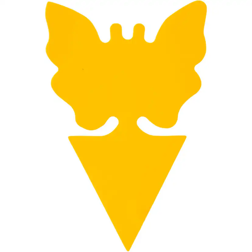 Insektsfälla Silverline Krukväxt Limfjäril 12-pack