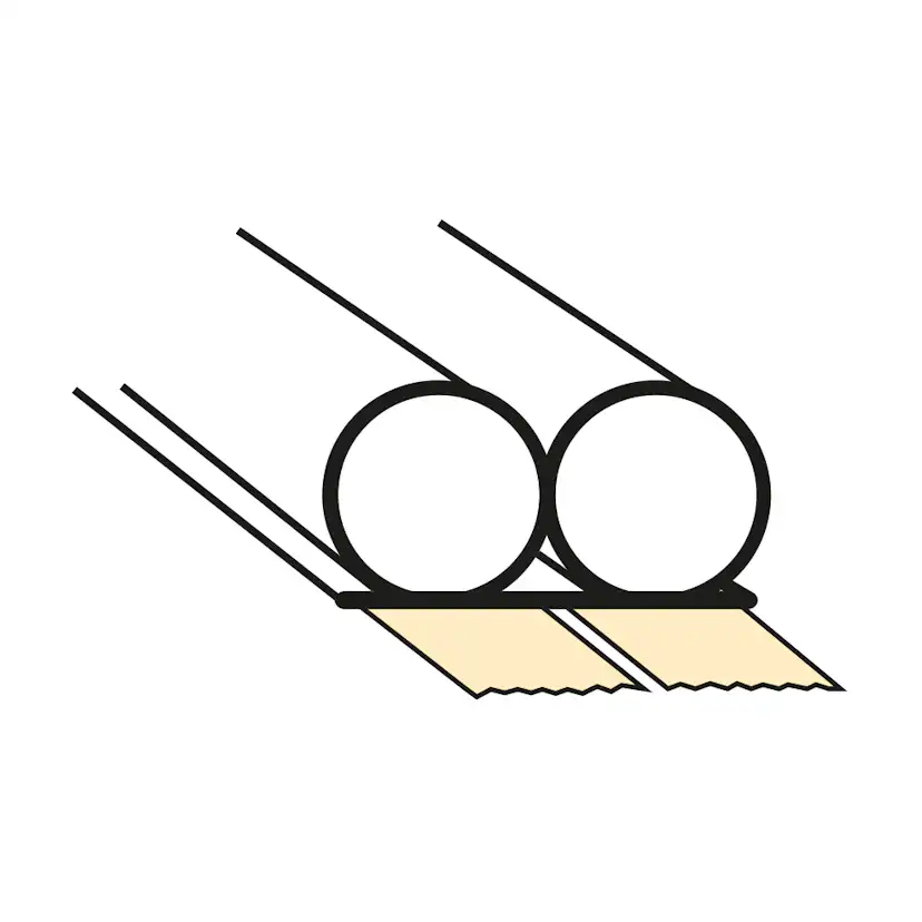 Omega-list Leif Arvidsson 10 mm Självhäftande