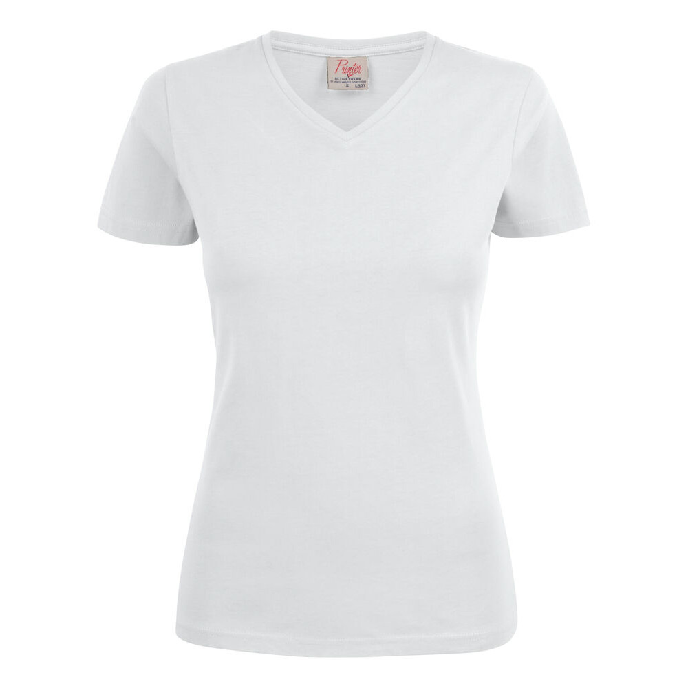 T-shirt Printer Heavy V-neck Lady