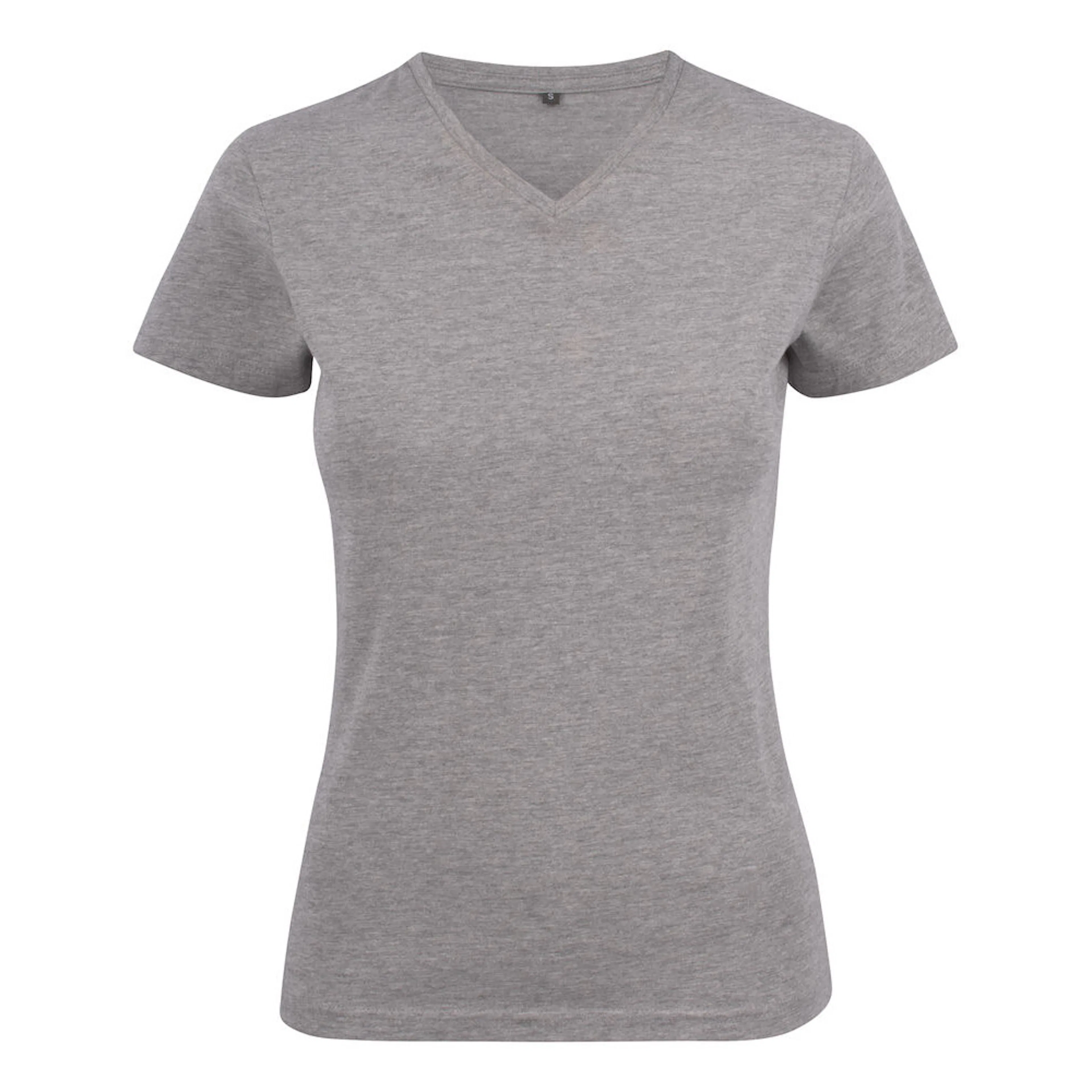 T-shirt Printer Heavy V-neck Lady