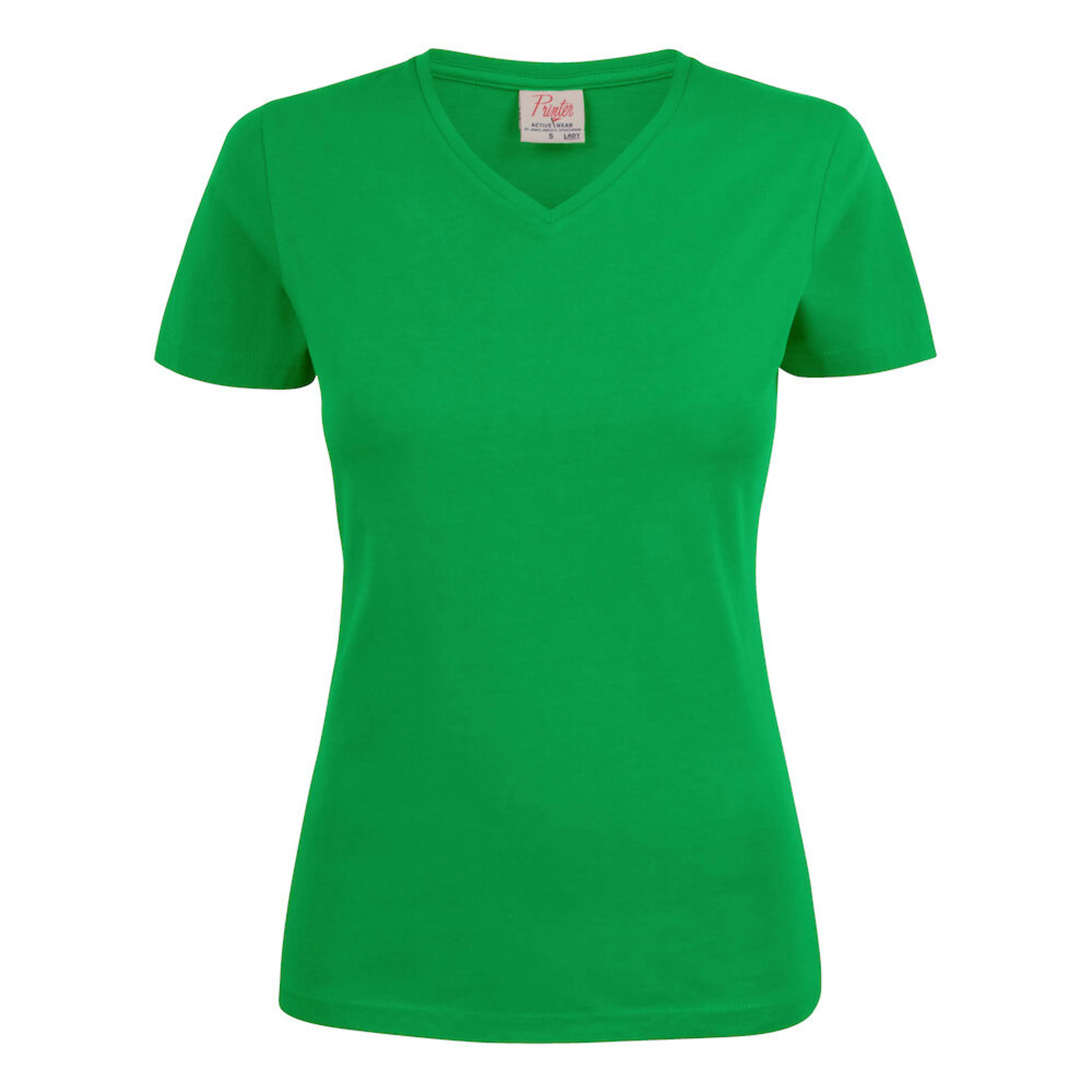 T-shirt Printer Heavy V-neck Lady