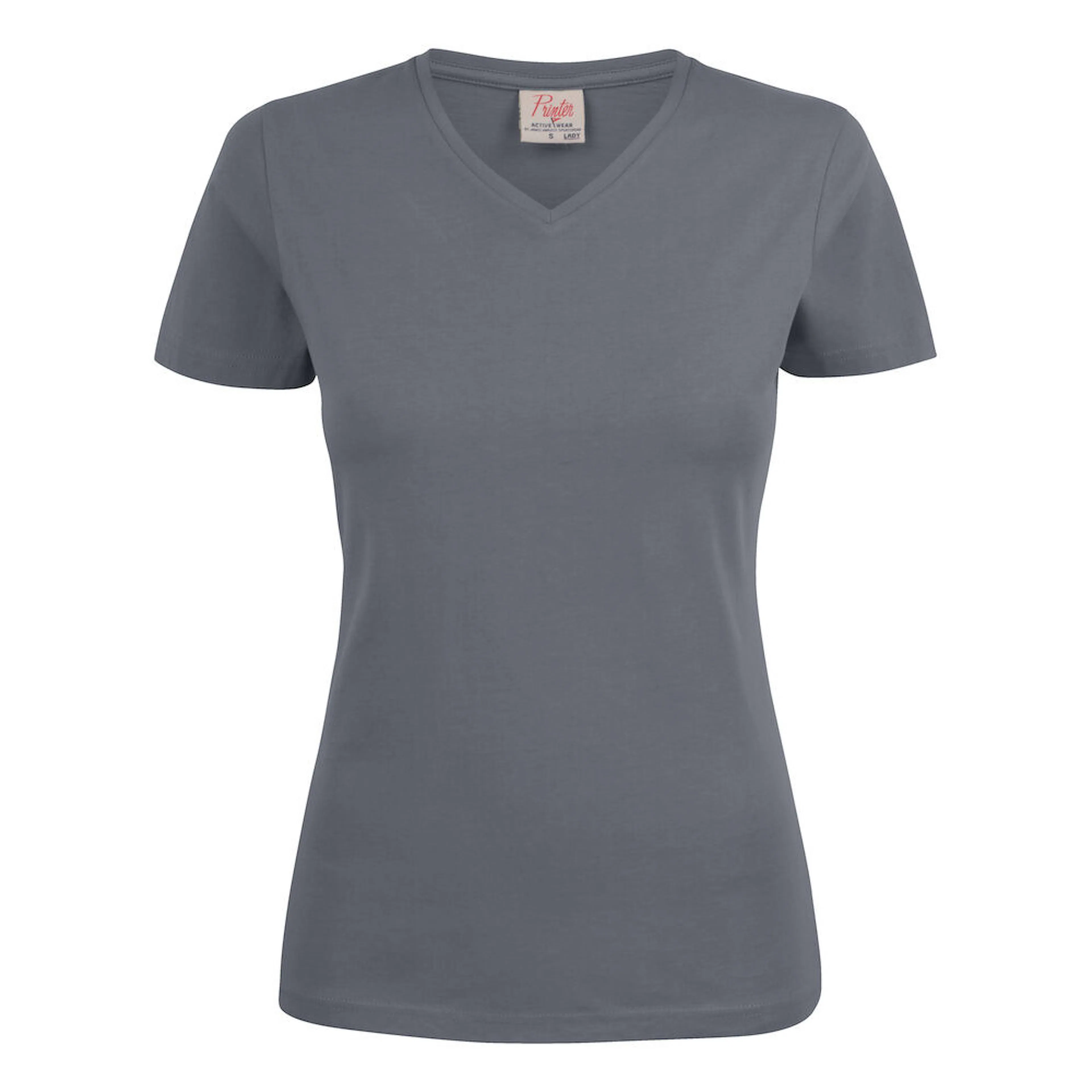 T-shirt Printer Heavy V-neck Lady