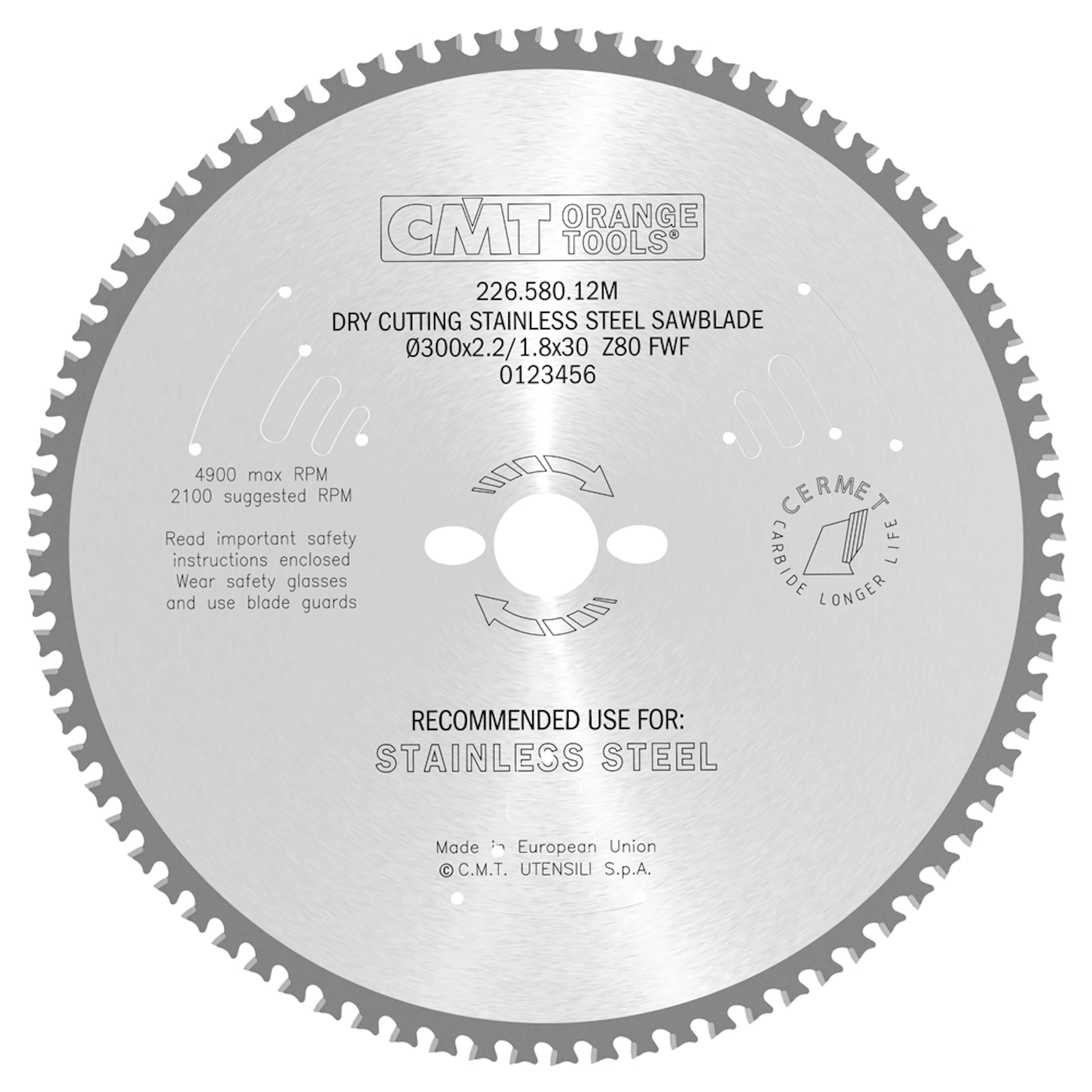 Sågklinga CMT Orange Tools Rostfritt stål