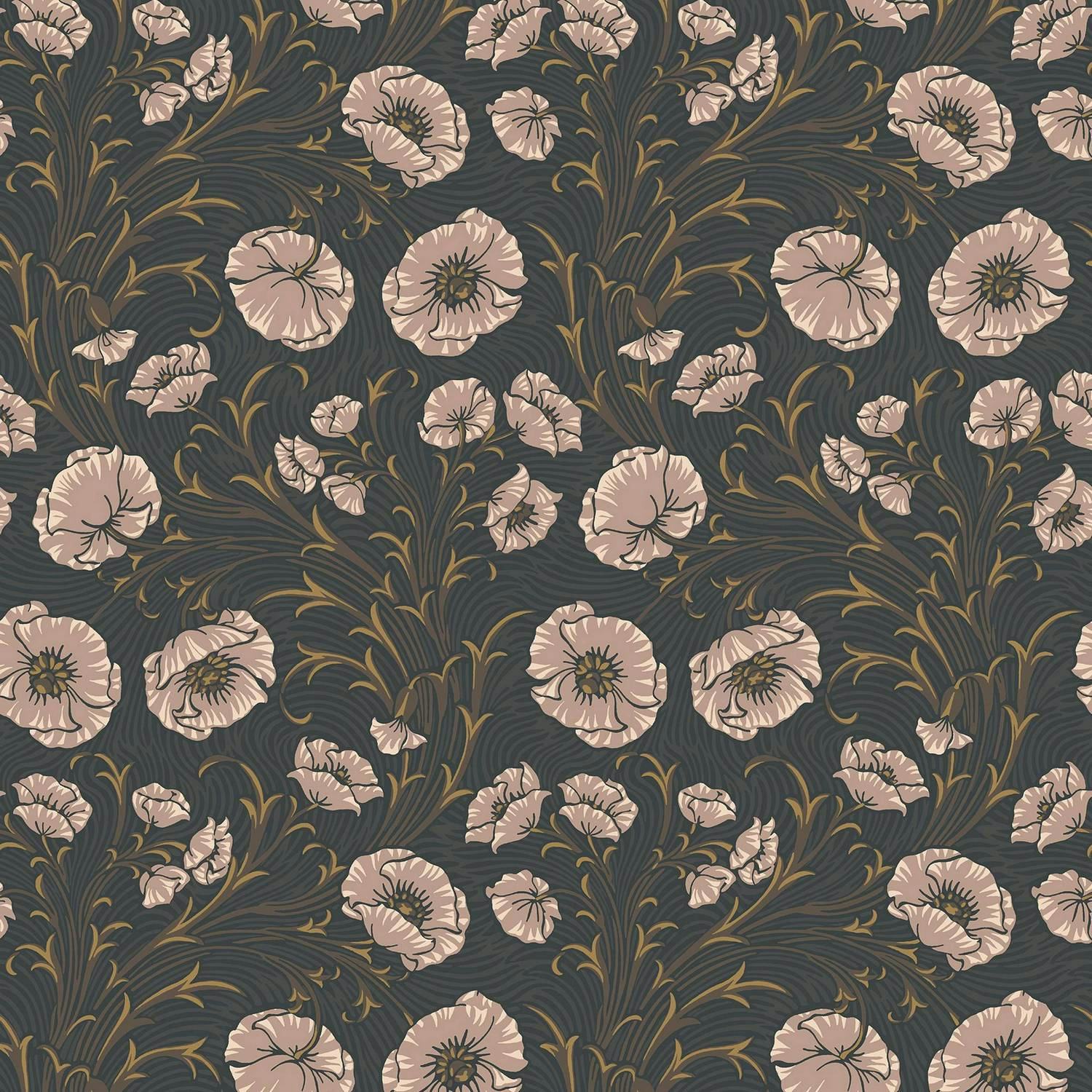 Tapet Boråstapeter Poppy Flow 2268