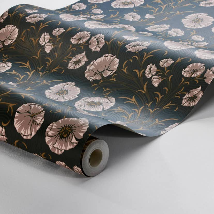 Tapet Boråstapeter Poppy Flow 2268