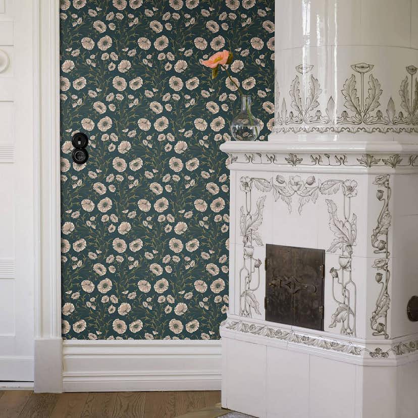 Tapet Boråstapeter Poppy Flow 2268