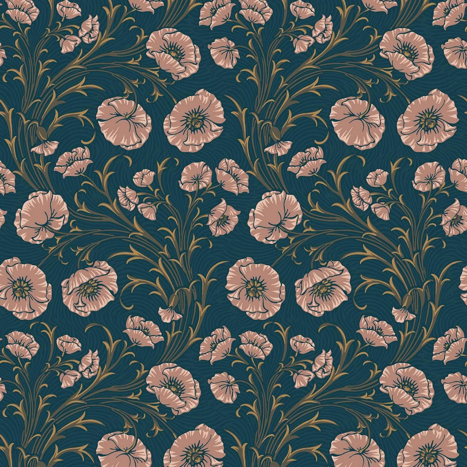 Tapet Boråstapeter Poppy Flow 2272