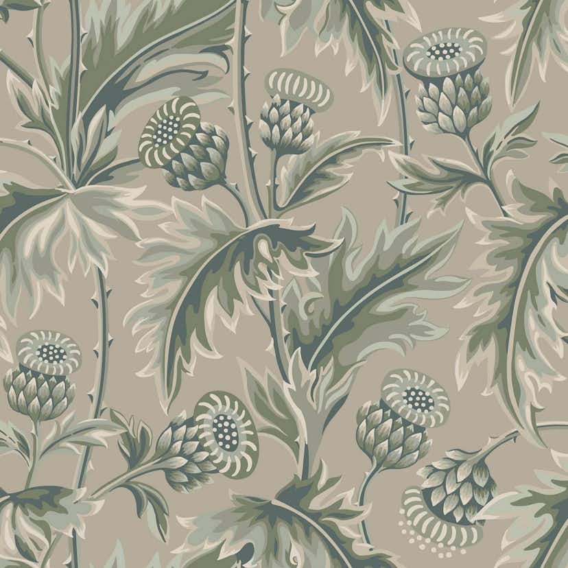 Tapet Boråstapeter Treasured Thistle 2274