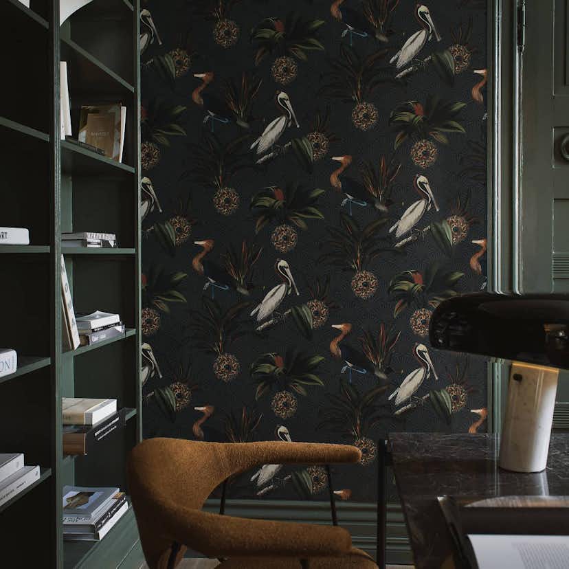 Tapet Boråstapeter Sapphire Birds 2279