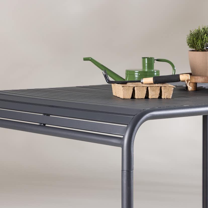 Trädgårdsbord Comfort Garden Gardeno Matbord Utomhus 90x150 cm utebord i aluminium