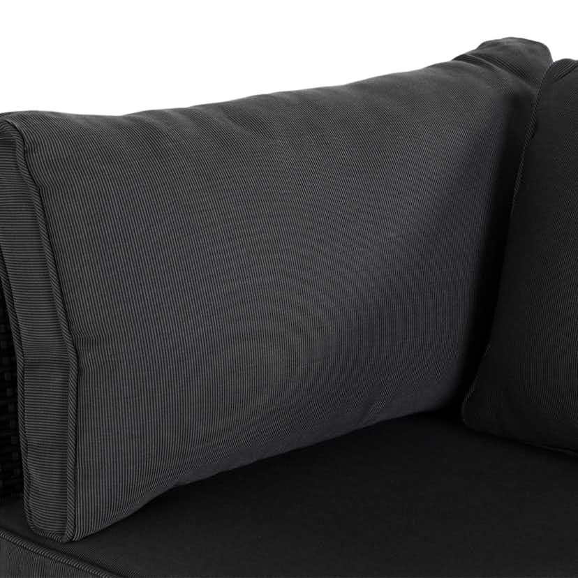 Hörnmodul Comfort Garden Wisconsin Premium Utomhus i Konstrotting