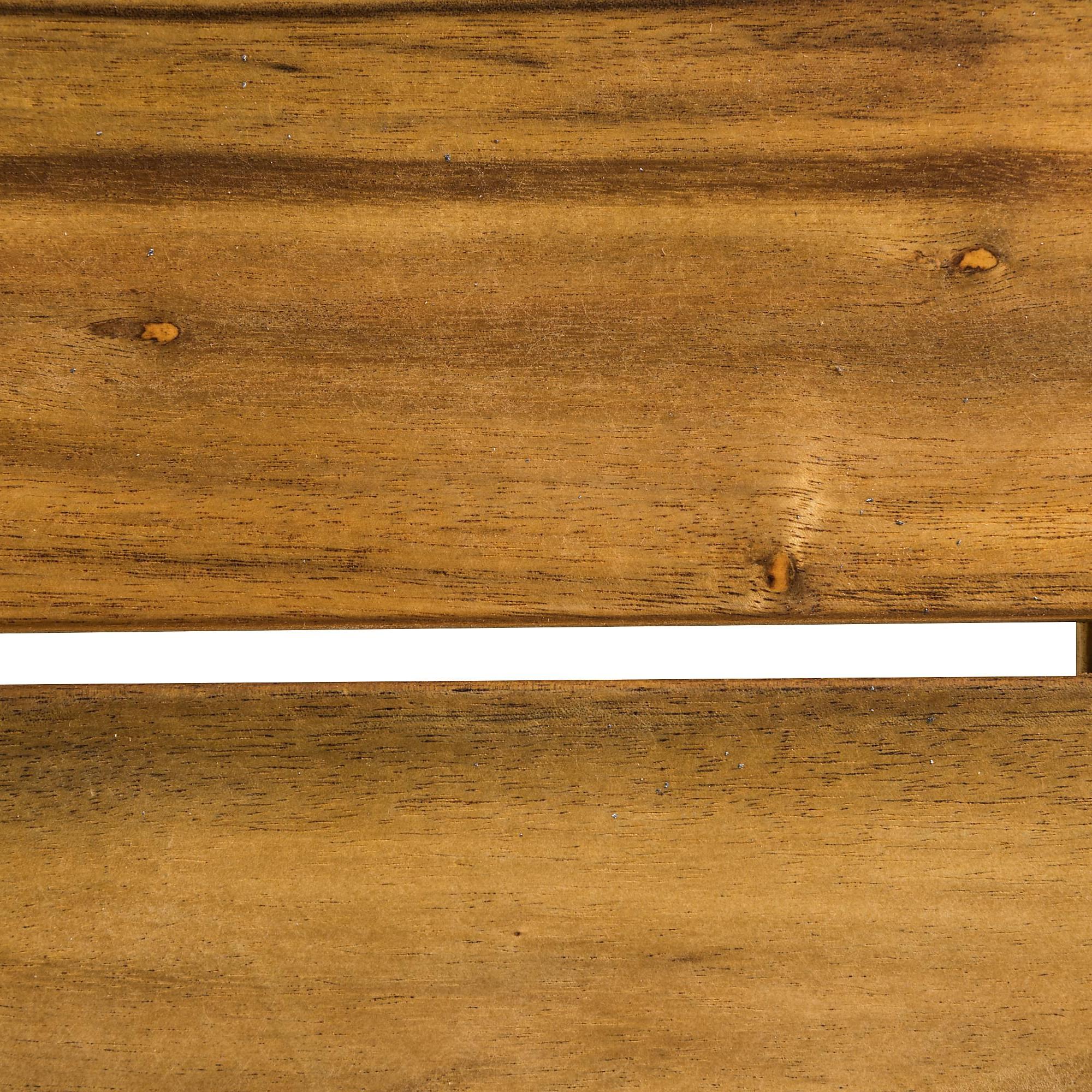 Trädgårdsbord Comfort Garden Arild Litet Runt Matbord Utomhus 110 cm - Utebord i Akaciaträ för Trädgård och Altan