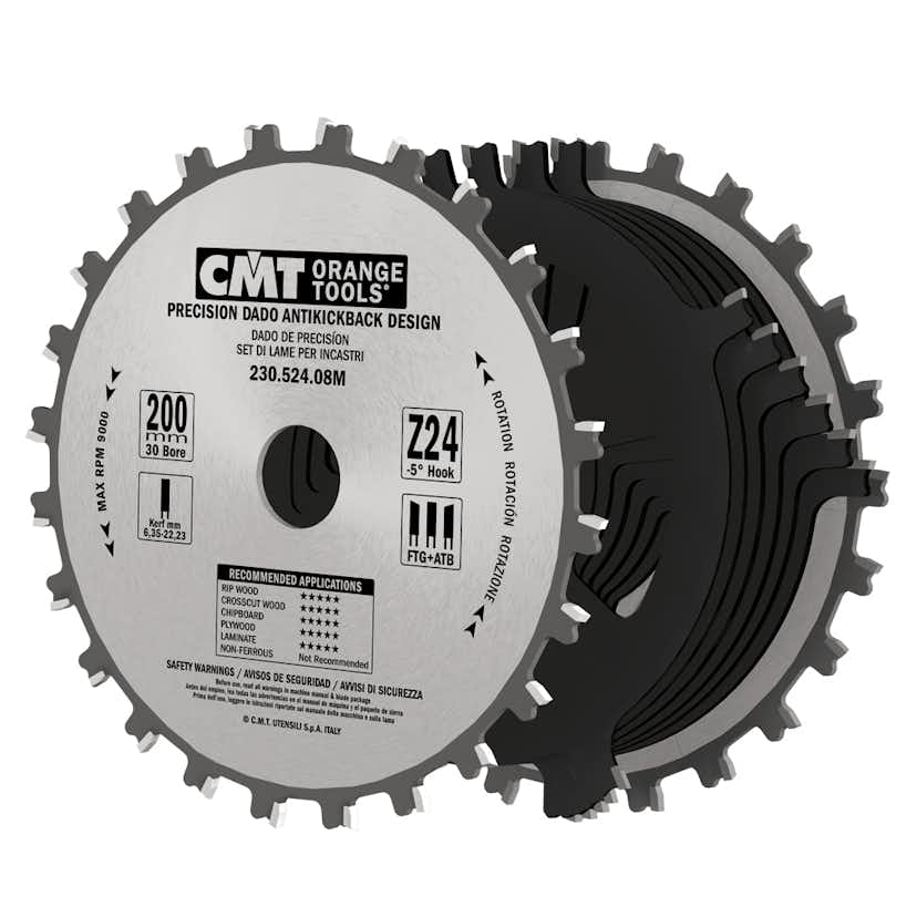 Spårklinga CMT Orange Tools set (dado) 150x6,35-22,23x15,87 T20