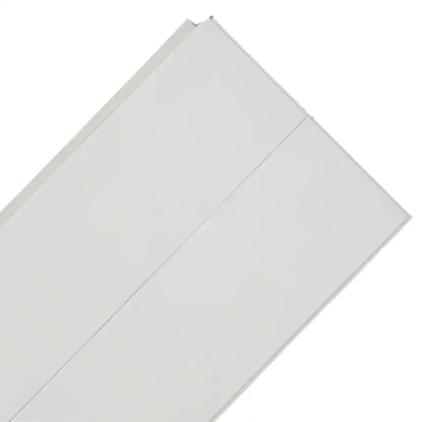 Väggpanel Huntonit Vit Penselmålad