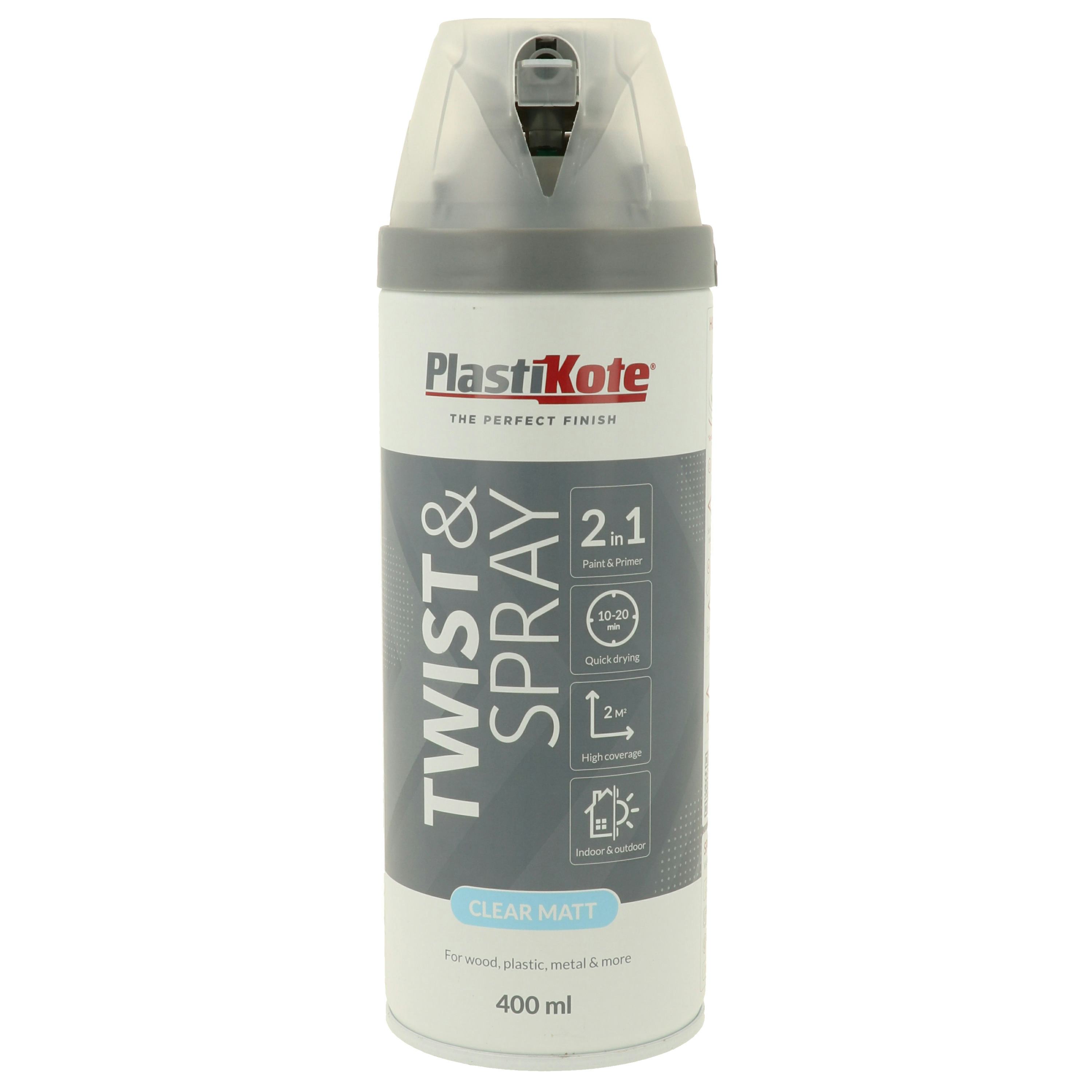 Sprayfärg Plasti-kote T&S Lack Matt 400 ml