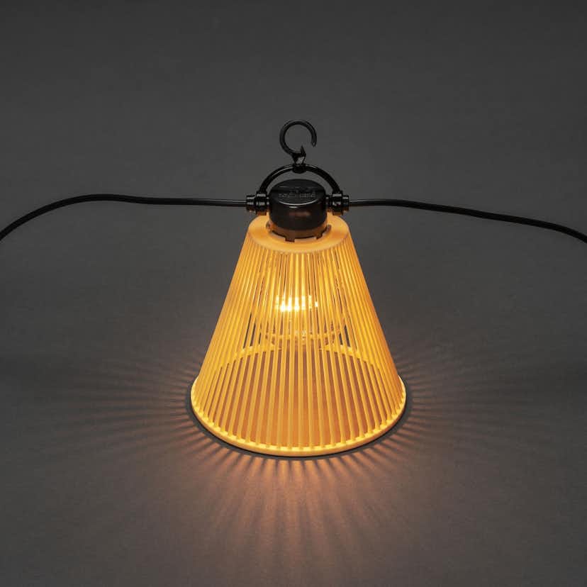 Startset Gnosjö Konstsmide Ljusslinga E27 10 Amber LED